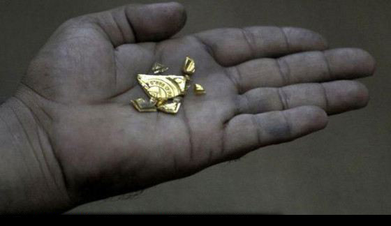 揭秘！金條原來是這么生產出來的