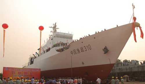 中國漁政310船是目前中國噸位最大、技術最先進、續航能力最強的漁政執法公務船，具有專業執法、全天候巡航、快速靈活應對周邊緊急事態的能力。