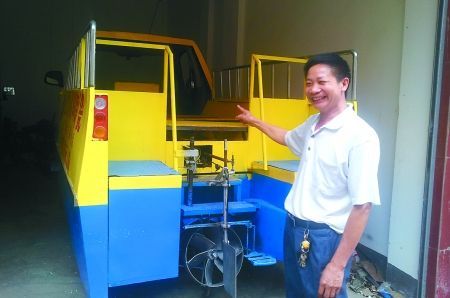 泥水匠發明水陸兩棲車專利喊價千萬