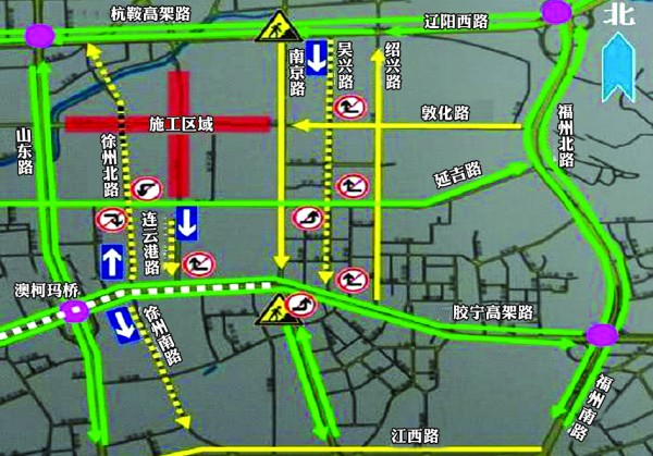 青島市區新增6條單行線 詳細調流圖公布