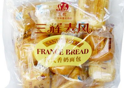三輝麥風法式面包防腐劑超標 三登質量黑榜