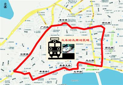 青島火車(chē)站周邊劃出整治圈 治理強(qiáng)買(mǎi)強(qiáng)賣(mài)出租挑客