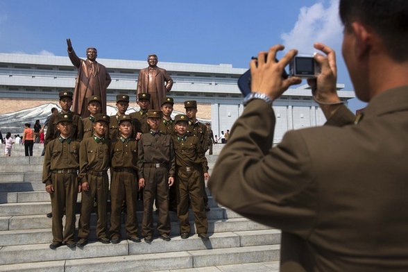 朝鮮舉國慶祝國慶節