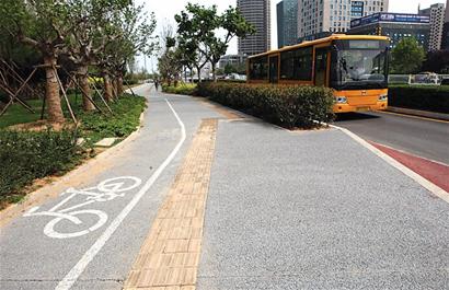 青島年內將建60公里自行車綠道
