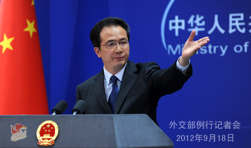 外交部就中國(guó)駐日總領(lǐng)館遭襲、國(guó)內(nèi)涉日抗議等答問