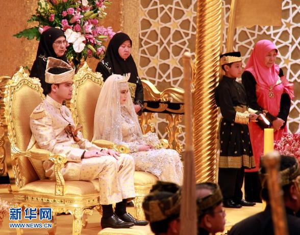 文萊公主舉辦盛大婚禮 皇室婚宴持續8天