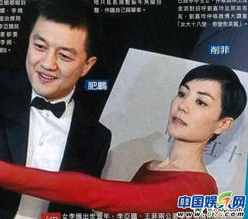 王菲李亞鵬微博調情表白 李亞鵬：我為你活著