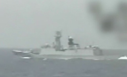 國(guó)防部證實(shí)軍艦巡邏釣魚(yú)島 稱在管轄海域巡邏合法