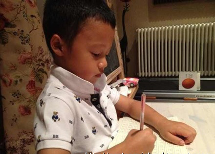 孫悅5歲可愛兒子近照曝光 儒商老公背景揭秘
