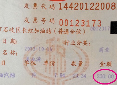 神州租車被曝租車系統(tǒng)計(jì)算客戶用油超實(shí)際30%