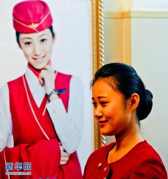 千名美女學生競逐空姐夢 儀態要求嚴格