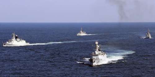中國東海練兵高清圖集 日媒:是解放軍作戰預案