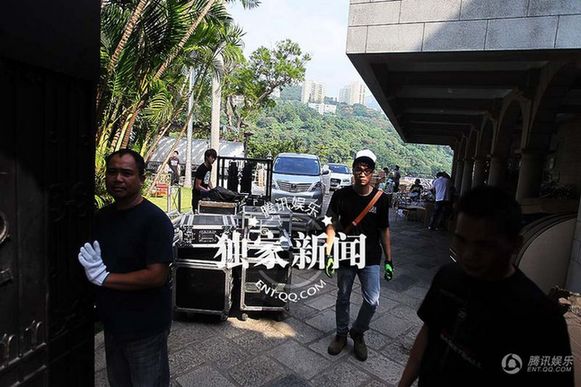 郭晶晶全家六口赴港參加婚禮 婚宴現場內部照搶先曝光
