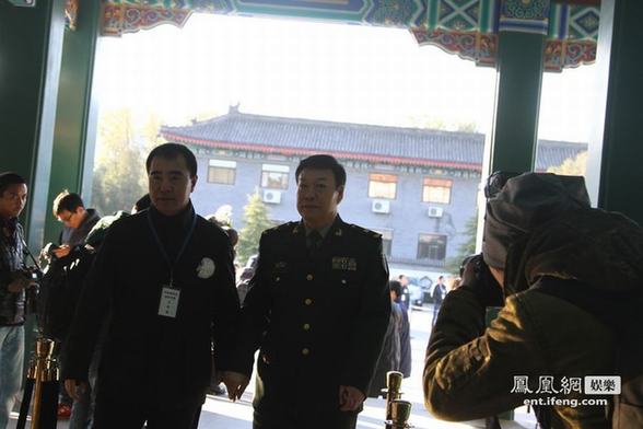 李默然追悼會北京八寶山舉行 戴玉強李金斗閻肅等素裝到場