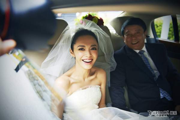 姚晨曹郁新西蘭完婚 婚照曝光