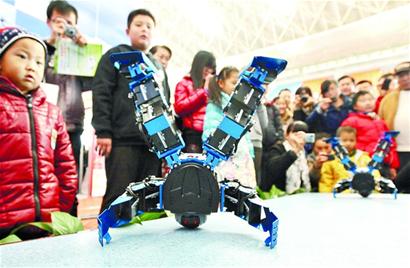 機器人展風靡島城