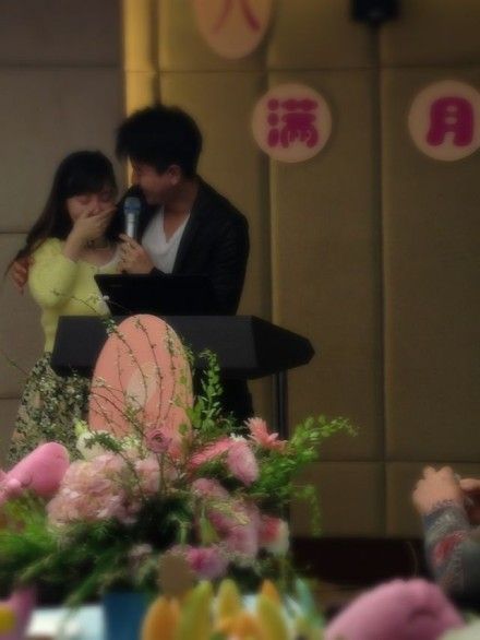 李小璐賈乃亮愛女滿月宴內場照曝光