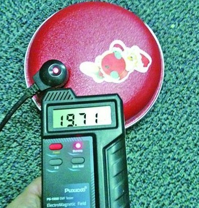 網傳電手爐輻射超標40倍 因山寨設備測試不準