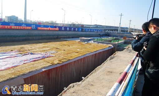 首發:地鐵M3線首個明挖車站河東站完工 最深17米