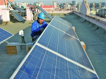 居民樓頂自建“發電廠”