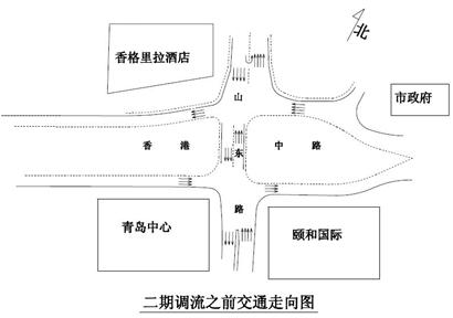 地鐵五四廣場站調流 山東路香港中路通行道東移32米