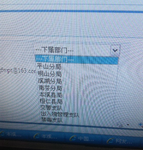 本溪市公安公共服務平臺“下屬部門”一欄，并未有叫“水洞公安局”的機構。