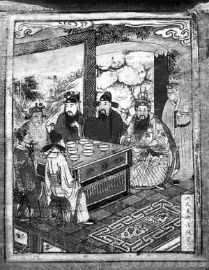 　▲古代有肥水衙門大發過年紅包，亦有官員請下屬吃一頓了事