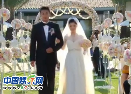 丁丁婚禮現(xiàn)場(chǎng)照