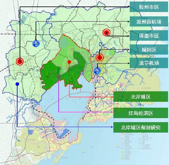 紅島新區開發建設項目今簽約 打造青島新城核心區