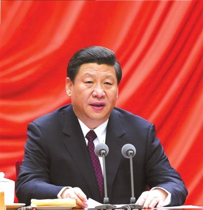 昨天，習(xí)近平在中紀委全會上發(fā)表重要講話。新華社發(fā)