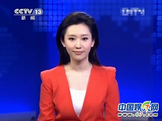 央視新聞現新面孔 外表甜美似“小劉亦菲”(圖)