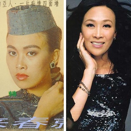 90年代內地紅歌星今昔照片對比