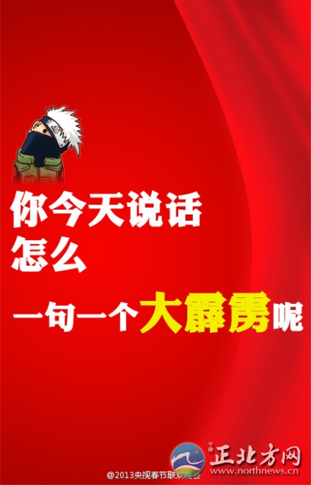 2013央視春晚流行語(yǔ)大盤(pán)點(diǎn) 爆笑圖走紅
