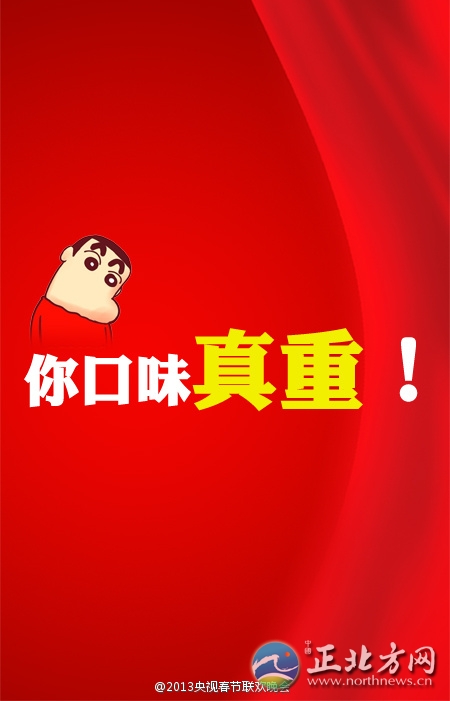 盤點2013年央視蛇年春晚流行語走紅網絡【組圖】