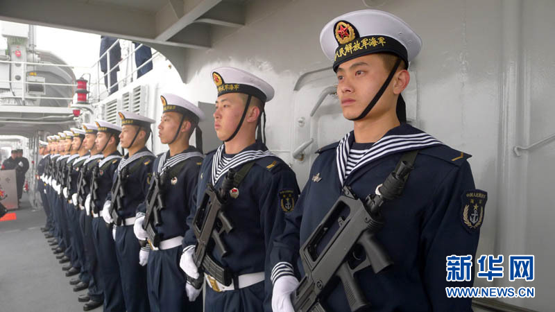 海軍遠海訓練編隊圓滿完成訓練任務返回青島