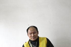 2月21日，衡陽市某看守所，犯罪嫌疑人唐奇灣接受本報記者采訪。圖/記者華劍