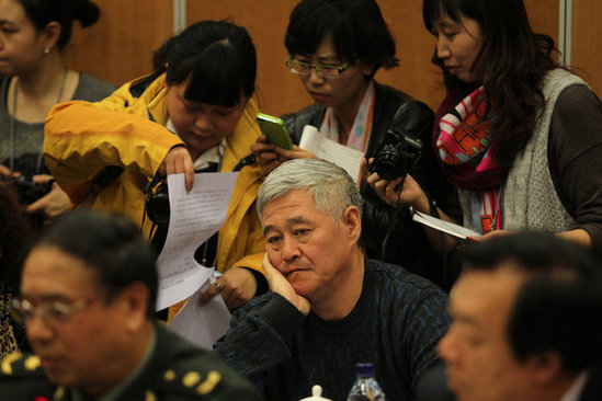 趙本山兩會發言表情豐富 小品王建言“俗”文化