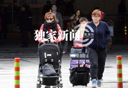 追星：孫儷染金發抱子撈金 倪萍穿皮草奢侈如貴婦