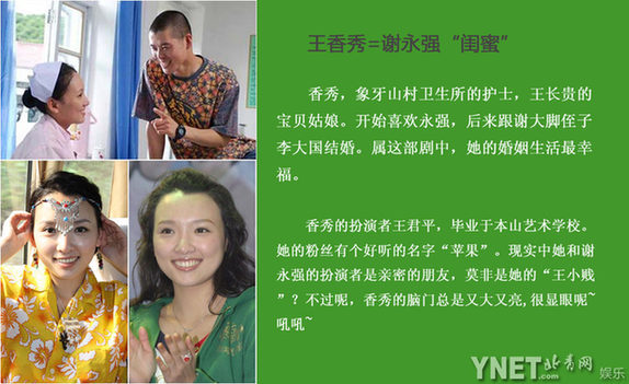 吐槽《鄉村愛情》 揭眾主演真實身份