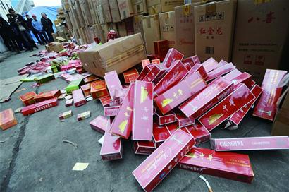 我市昨銷毀一批假冒卷煙 970萬支假煙送進熱電廠焚燒發電3000度