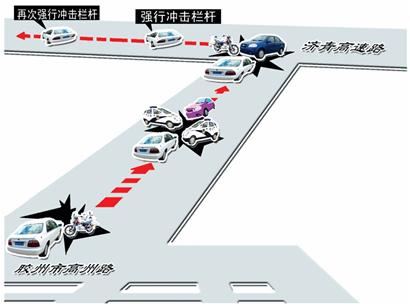 男子吸毒產(chǎn)生幻覺(jué) 為躲警察連撞六車(chē)