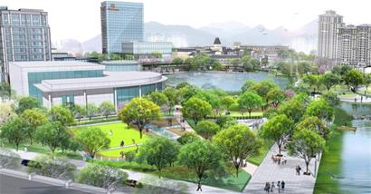 李村市區開建最大景觀湖 仿造紐約公園