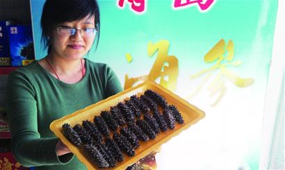 鮮海參身價跌至谷底 半數海參加工廠停工