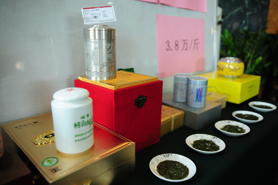 青島十大名茶出爐 每斤售價高達三萬八