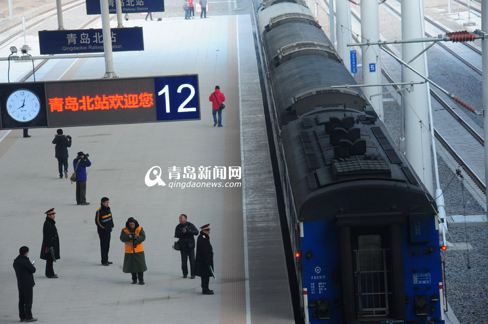青島火車北站啟用 首列火車今?？? id=