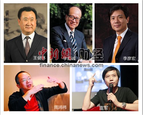 2013土豪傳奇：王建林被封膽色過人地產教父