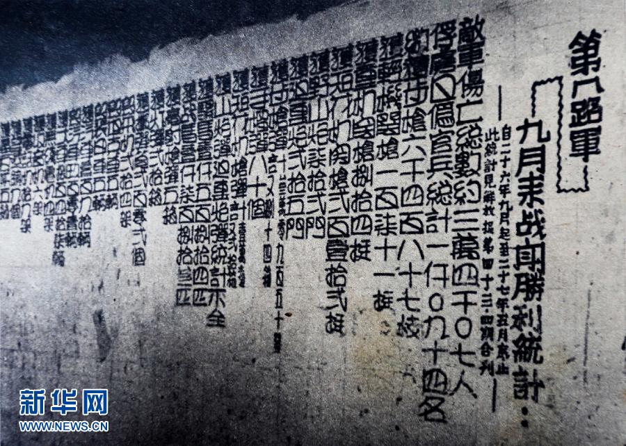 檔案再現共產黨領導的敵后抗戰