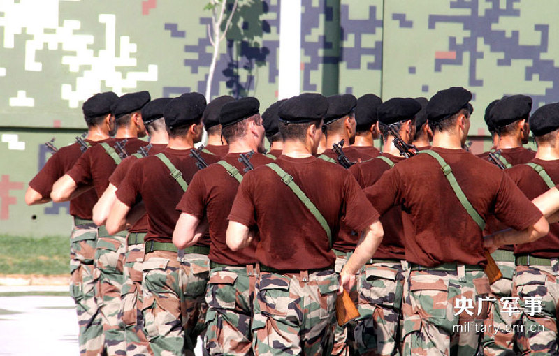 走進抗戰閱兵外軍方隊營地 拍遍17國外軍訓練